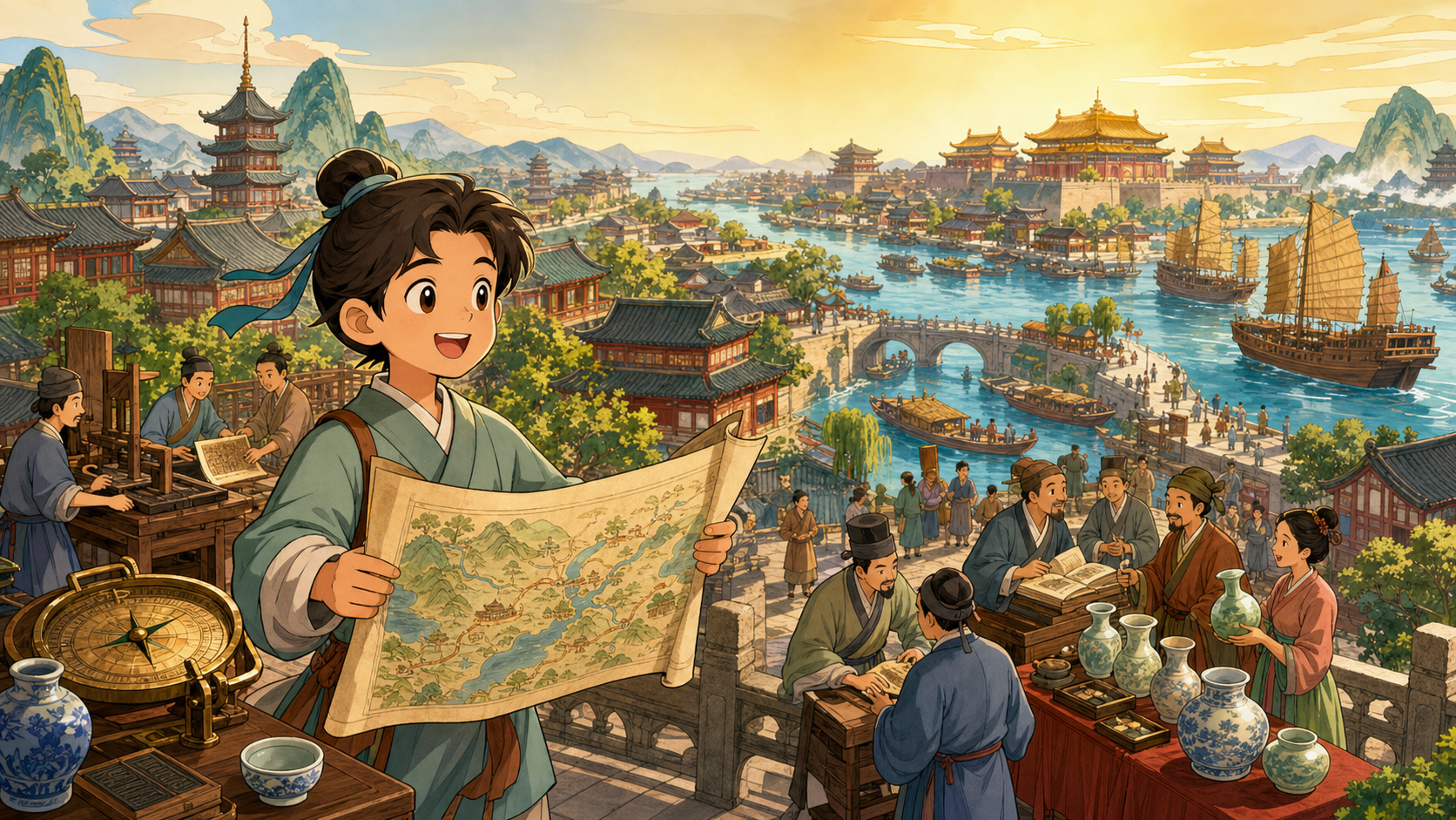 宋朝漫画封面